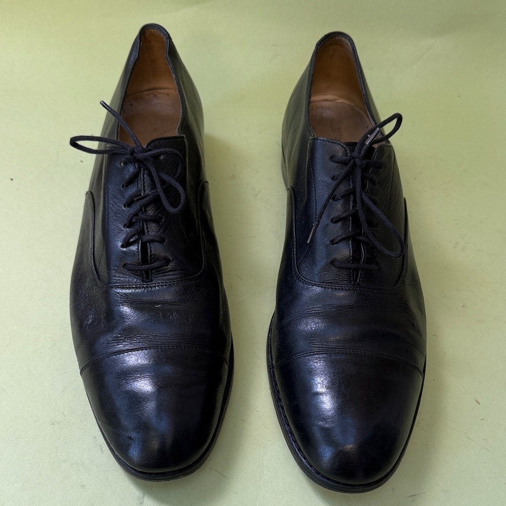 Black Siam Leather Goods all leather oxfords
